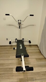 3x Cvičí a posilovací stroje-lavice - 3