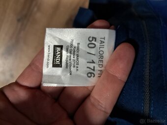 Bandi pánský modrý oblek - sako + kalhoty - 3