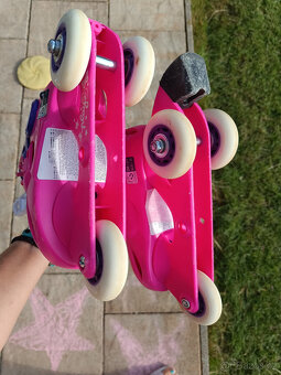 JAKO NOVE dětské dívčí brusle Oxelo pro začátečníky v.26-28 - 3