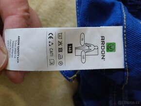 Dětské pracovní kalhoty montérky - 3