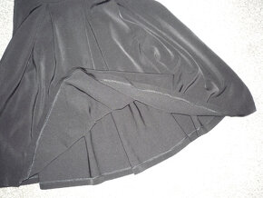 Společenské černé šaty vel XS-S - 3