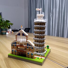 NOVÉ Stavebnice typu Lego - Šikmá věž - 1994 kostek - 3