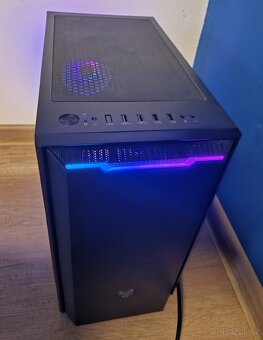 HERNÍ PC - RTX 3060 Ti, Ryzen 5500, 16gb ram, 500gb disk - 3