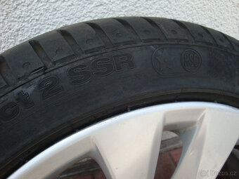 Alu kola letní pneu BMW E90 E91 E92 CONTINENTAL RSC 7,5mm - 3
