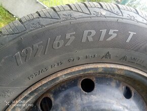 Zimní pneu 195/65 R15 s disky - 3