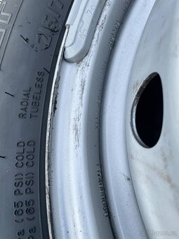 Letní pneu + disky Fiat Ducato, Peugeot Boxer 15 " - 3