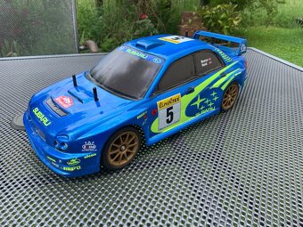Vintage rarirní Tamiya TL-01 Subaru Impreza 2001 RC 1:10 - 3