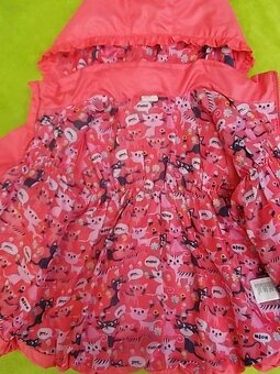 Krásná jarní kočičková bunda H&M vel. 92 - 3