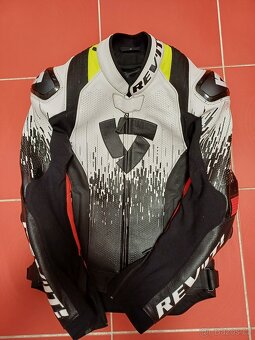 Revit Quantum 2 Pro Air Motocyklová kožená bunda, vel. 46 - 3