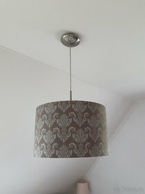 Lustr Eglo Harald Glööckler stříbrný/béžový - 3