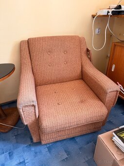 Retro gauč a křesla (sedací soupravu) - 3
