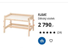 Prodám dětský stůl s naklápěcí deskou - 3