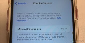 iPhone SE 2. generace, cerveny, 128 GB, baterie 88% - 3