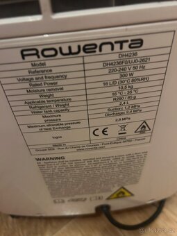 Odvlhčovač vzduchu ROWENTA DH4236F0 - 3