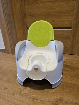 Fisher-Price Zelený nastavitelný nočník - 3