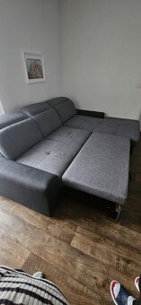 Pohovka šedá XXXLutz - 3