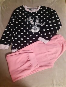 Fleece pyžamový set vel.XS - 3
