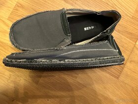 BUSHMAN - mokasíny vel.č.45,boty Loafers grey - 3