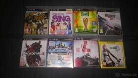 Gamesy na konzoli Playstation 3 PS3 hry. VÝMĚNA nebo prodej - 3