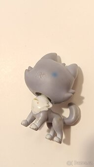 Littlest pet shop husky Mala Snowsledder #95 - 3