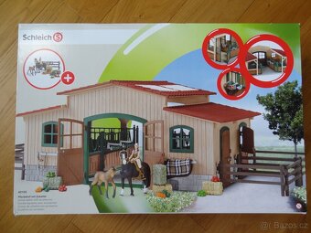 Schleich 42103 Stáj pro koně s příslušenstvím - 3