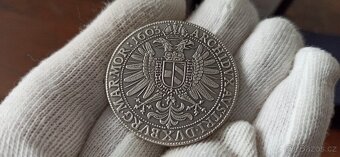 Stříbrný tolar 1603, Rudolf II. - 3