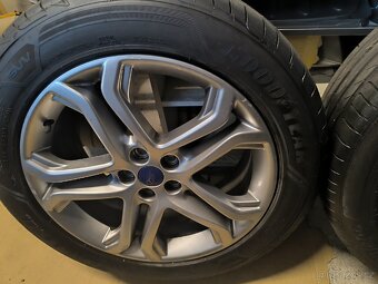 Alu kola Ford Kuga Edge 5x108 r19 Originál,pneu 5,5mm - 3