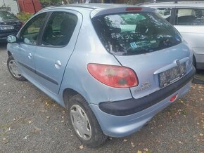 Peugeot 206, 1.4i, 55.kw, 2003, náhradní díly - 3