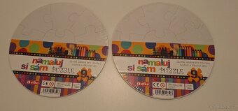 Namaluj si sám - kreativní puzzle bez potisku - 3