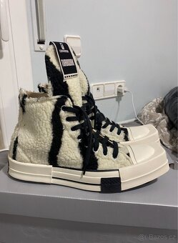RICK OWENS DRKSHDW CONVERSE NENOŠENÉ.41 VELIKOST. - 3