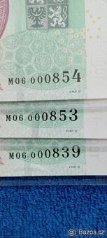 100 Kč s přítiskem UNC - 3