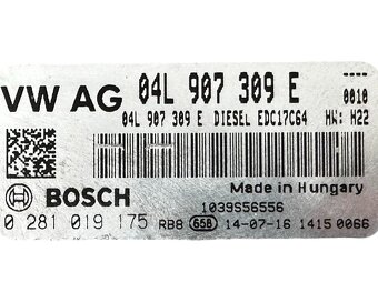 Řídící jednotka motoru CRKB 04L907309E VW Golf 7 r.v. 2015 - 3