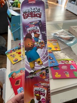 Přiřazování LOTO - puzzle mláďata a metr - 3