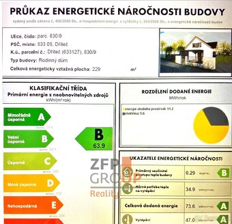 Prodej nízkoenergetického domu s rekuperací a vlastní elektr - 3