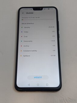 Honor 8X 4/64gb black. Záruka 6 měsíců. - 3