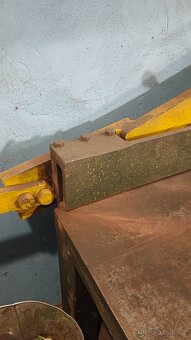 Ruční ohýbačka plechu 116 cm + stolové nůžky – poctivá ČSSR - 3