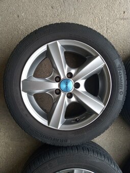 Alu kola Dezent 6,5Jx15 et 38 + pneumatiky Barum Bravuris - 3