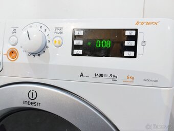 Pračka 9 kg., sušička 6 kg. Indesit Innex , 1400 ot./min - 3