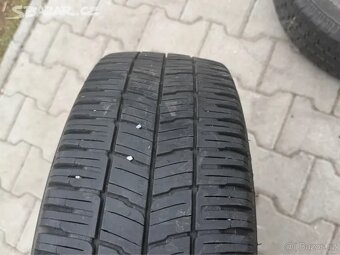 4x plechové disky 5x120 + pneu zimní 205/65 R16C - 3