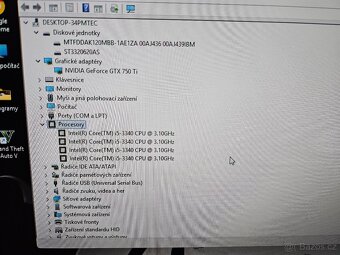 Herní pc i5-3340 16gb ddr3 GTX750ti 2gb lcd 24" GTA5 - 3