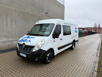 RENAULT MASTER 2,3 dci 6 místný - 6  míst -2016 1 majitel - 3