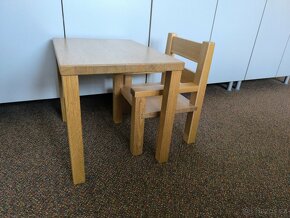 Dětský stolek a židle - 3