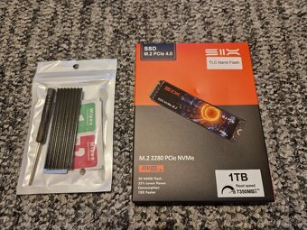 SSD Blesková rychlost PCIe 4.0 NVMe M.2 2280 SSD 1TB - nová - 3