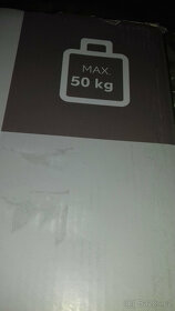 Čalouněný stolek, průměr 55 cm, výška 57 cm - 3