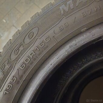 Pneumatiky 6-8mm GoodYear 195/60 R16C A033 - 3