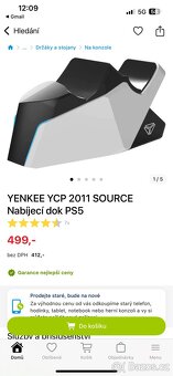PlayStation 5 Slim + 2 ovladače + nabíjecí stanice - 3
