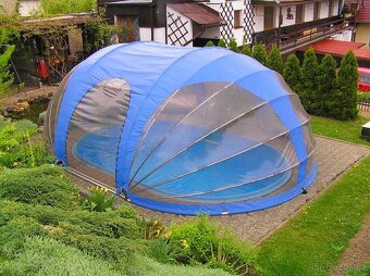 BAZÉNOVÉ ZASTŘEŠENÍ AZURO - VÝROBA NÁHRADNÍ PLACHTY - 3