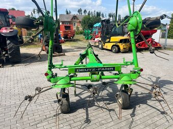 Obraceč sena, píce DEUTZ-FAHR 2.54 ZACHOVALÝ STAV - 3