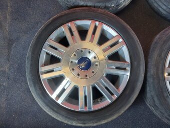 ALU disky 5x108 R17 s letními pneu 205/50 R17 - 3