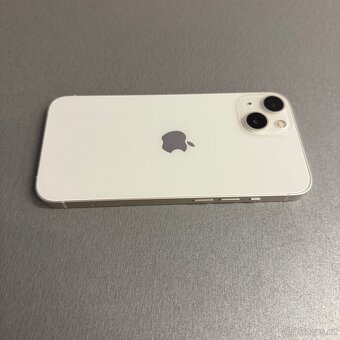 iPhone 13 128GB bílý, pěkný stav, 12 měsíců záruka - 3